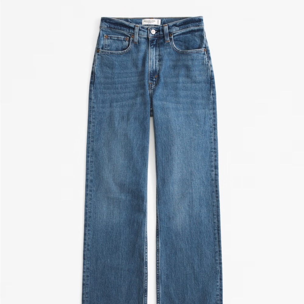 Abercrombie & Fitch The 90’ Relaxed Jeans Woman’s Size 25 Size 0 Curve Love